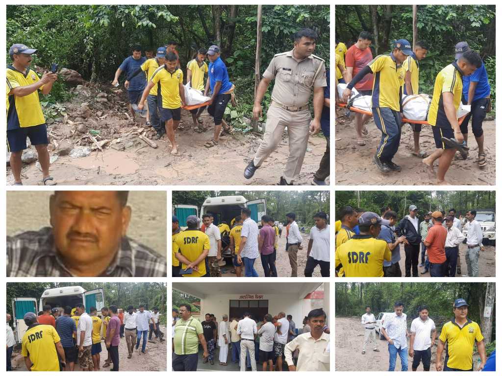 आपदा में मौत – टनकपुर पूर्णागिरि मार्ग के बाटनागाढ़ के मलबे में फिसलने से व्यापारी की दर्दनाक मौत, मौके पर पहुंची प्रशासन की टीम ने किया रेस्क्यू, डॉक्टर ने जांच के बाद किया मृत घोषित।