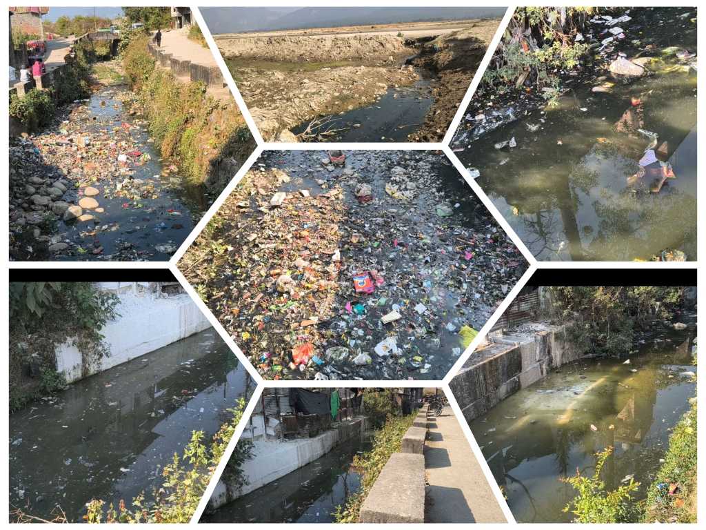 पवित्र शारदा नदी हो रही है मैली – टनकपुर के घसियारा मंडी का गंदा नाला बना शारदा नदी के लिए अभिशाप, आस्था से हो रहा खिलवाड़, प्रशासन की चुप्पी से लोग नाराज।
