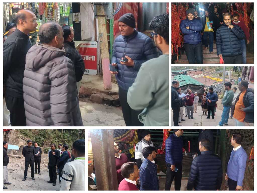 माँ पूर्णागिरि मेले की तैयारियों का जिलाधिकारी ने किया स्थलीय निरीक्षण, दिए आवश्यक दिशा निर्देश, मेले से पूर्व सभी व्यवस्थाएं की जाये चुस्त दुरुस्त. लापरवाही नहीं होंगी बर्दाश्त।