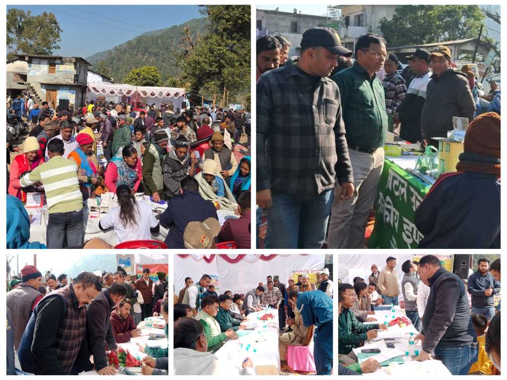 चौड़ामेहता- “जन-जन की सरकार, जन-जन के द्वार” कार्यक्रम का किया गया आयोजन, चौड़ामेहता में 850 से अधिक लोगों ने किया प्रतिभाग, कार्यक्रम स्थल पर विभिन्न विभागों के लगाए गए कुल 28 स्टॉल।