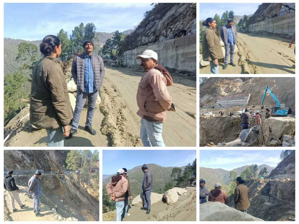 जिलाधिकारी मनीष कुमार ने स्वाला सड़क चौड़ीकरण कार्य का किया निरीक्षण, गुणवत्ता व समयबद्धता पर दिया जोर।