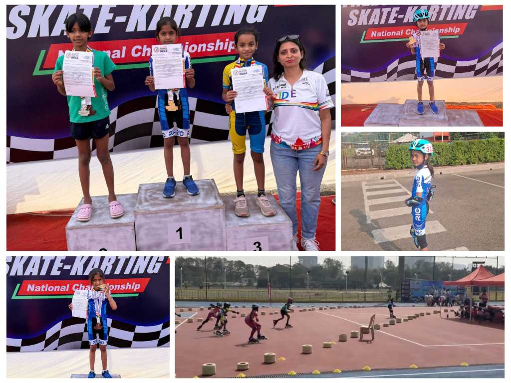 खटीमा कि रहने वाली बेटी ने मुंबई में आयोजित नेशनल स्केटिंग कंपटीशन में हरियाणा कि तरफ से खेलते हुए पहला स्थान किया प्राप्त, भारत का करेंगी प्रतिनिधित्व।