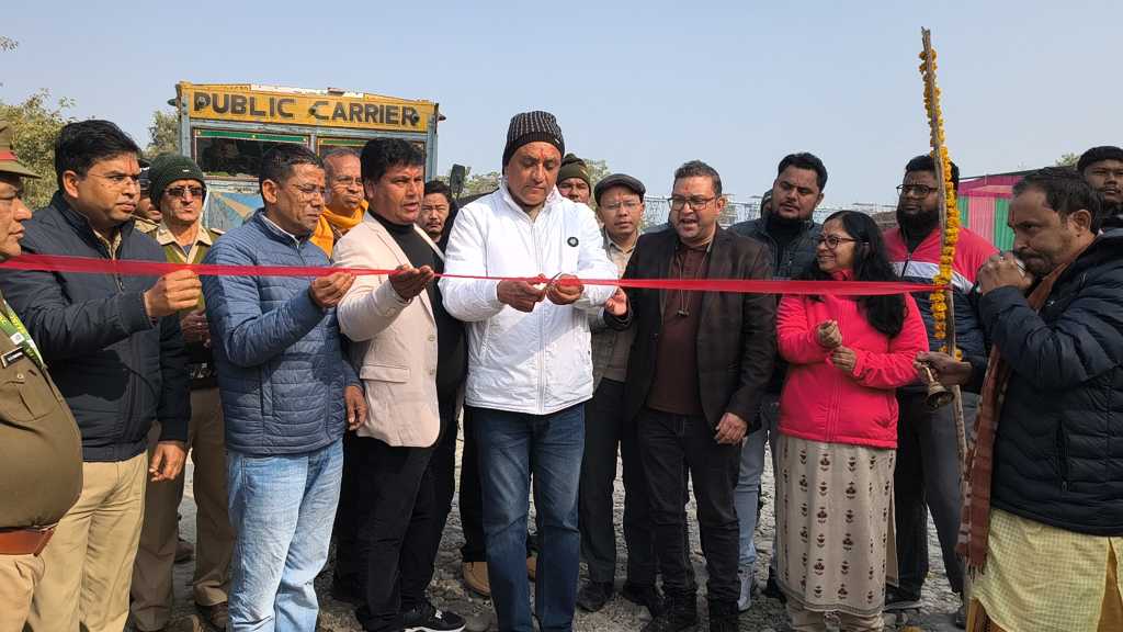 शारदा खनन निकासी का हुआ शुभारम्भ, टनकपुर के कारोबार को मिलेगी नई रफ्तार।
