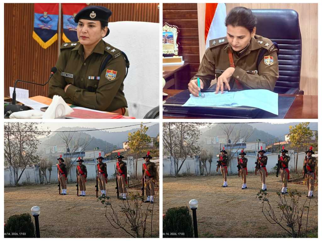 नवागत पुलिस कप्तान रेखा यादव ने चम्पावत पुलिस अधीक्षक का पदभार किया ग्रहण।