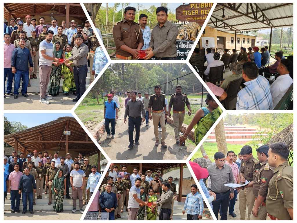 शानदार पहल – वन क्षेत्राधिकारी शारदा सुनील शर्मा के नेतृत्व में लगभग आधा दर्जन ग्रामीण क्षेत्रो की सक्रिय ई०डी०सी० / वी०वी०पी०एफ० सदस्यों को पीलीभीत टाइगर रिजर्व अंतर्गत एक दिवसीय ई डी एस के भ्रमण कार्यक्रम का किया गया आयोजन।
