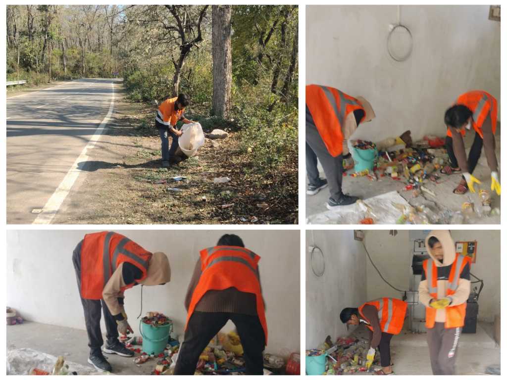 जिलाधिकारी मनीष कुमार के निर्देश पर माँ पूर्णागिरि धाम में चला वृहद स्वच्छता अभियान: मंदिर मार्ग हुआ स्वच्छ व प्लास्टिक मुक्त किये जाने का किया जा रहा हैं दावा।