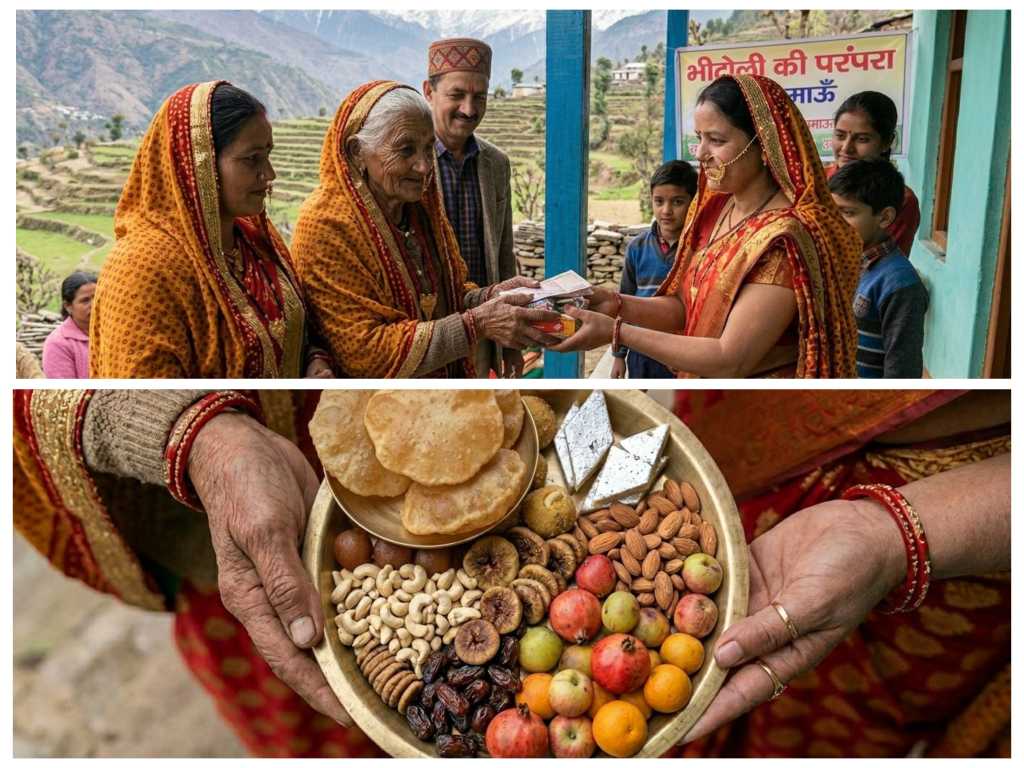 “भिटोला” – कुमाऊँ की संस्कृति का अनमोल प्रतीक है भिटोले का महीना चैत्र, अपनापन और पारिवारिक जुड़ाव का जीवंत प्रतीक, जो रखती हैं आत्मीयता और गहरे मानवीय संबंधों के कारण विशेष पहचान ।
