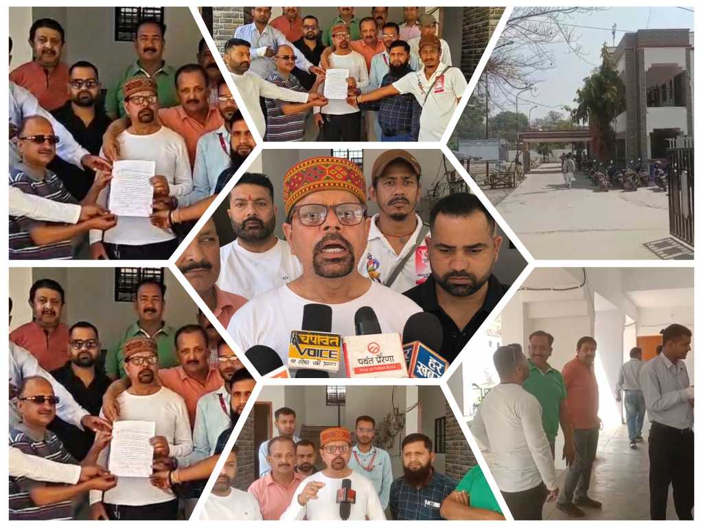 आक्रोश – प्रेस की स्वतंत्रता पर आघात एवं वरिष्ठ पत्रकार दीपक फुलेरा के विरुद्ध दर्ज मुकदमे से आक्रोषित टनकपुर बनबसा के पत्रकारों ने मुख्यमंत्री को भेजा ज्ञापन, निष्पक्ष कार्यवाही की करी मांग।