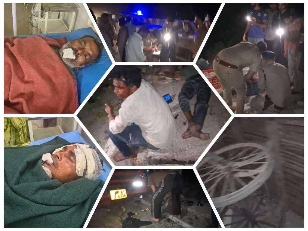 सड़क हादसे में युवाओं की मानवता बनी मिसाल, समय रहते बचीं दो जिंदगियां, अनियंत्रित कैटर वाहन ने सब्जी के ठेलो सहित दो लोगों को उड़ाया, उपचार जारी. हालत स्थिर।