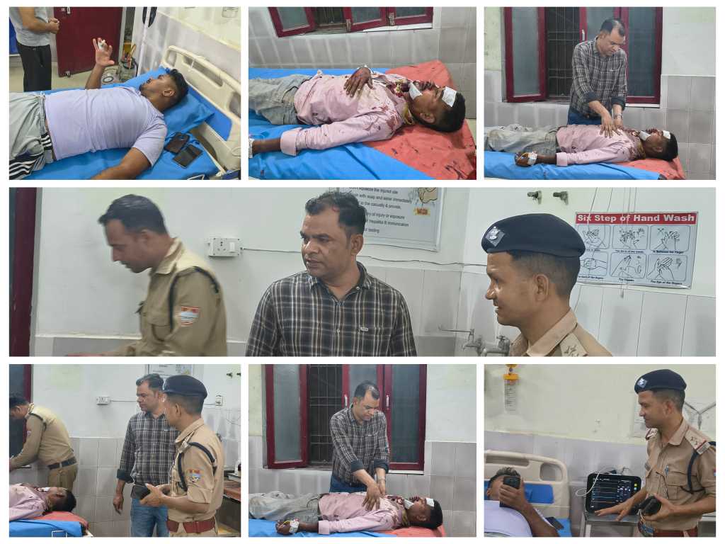 सड़क दुर्घटना – चूका रोड पर एसएसबी कैम्प के नजदीक स्कूटी रपटने से दो लोग हुए घायल, उप जिला अस्पताल में उपचार जारी, दोनों की हालत स्थिर।