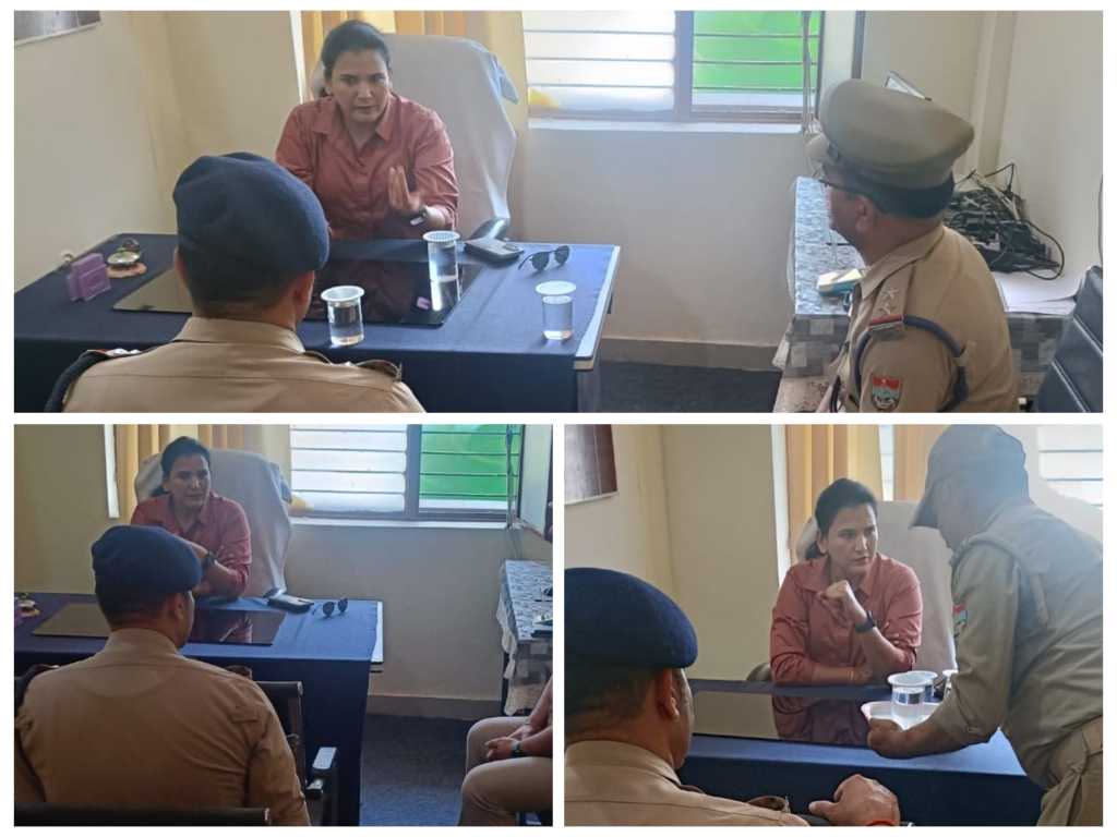 पुलिस कप्तान रेखा यादव ने माँ पूर्णागिरी मेला क्षेत्र व ठुलीगाढ़ क्षेत्र का स्थलीय निरीक्षण कर व्यवस्थाओं का लिया जायजा, दिए आवश्यक दिशा निर्देश।