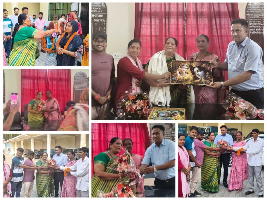 दर्जा राज्यमंत्री हेमा जोशी ने नगर पंचायत बनबसा का किया भ्रमण, बैठक लेकर सुनी समस्याएं, हर संभव सहयोग का दिया आश्वासन।